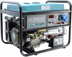 Generatorius benzininis keturtaktis K&ouml;nner & S&ouml;hnen KS7000EATS, 5000 W