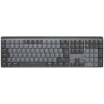 Belaidė žaidimų klaviatūra Logitech MX Mechanical MX Mechanical Tactile Quiet Logitech MX Mechanical, EN, juoda sp./pilka sp.