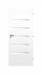 Vidaus durų varčia Domoletti Enzo, de&scaron;ininės, balta sp., 203 x 64.4 x 4 cm