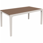 Lauko stalas Keter Harmony, ruda sp., 160 cm x 90 cm x 74 cm
