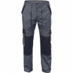 Darbo kelnės moterims Cerva Max Summer, juoda/pilka, 34 dydis