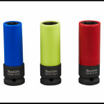 Smūginių galvučių komplektas Makita E-12354, 17 - 21 mm, 1/2"