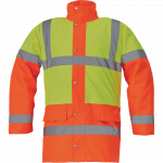 Darbinis &scaron;varkas vyrams Cerva Sefton HV, geltona sp./oranžinė sp., 4XL dydis