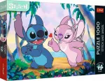 Dėlionė Trefl Stitch & Angel 12079, 68 cm x 48 cm, 1000 vnt., įvairių spalvų