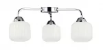 &Scaron;viestuvas lubų Candellux Lighting Cromado 98-49582, E27, 3 x 60 W, balta sp. / sidabro sp.