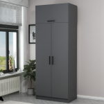 Spinta Kalune Design Kale 2229, antracito sp., 90 cm x 52 cm x 235 cm