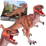 Žaislinė figūrėlė, dinozauras Dinosaur World Tyrannosaurus Rex, 10 cm, ruda