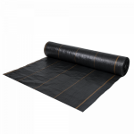 Agrotekstilė nuo piktžolių Bradas, juoda, 10 m x 1 m, 110 g/m&sup2;