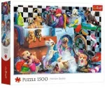 Dėlionė Trefl Dog Madness, 85 cm x 58 cm, 1500 vnt.