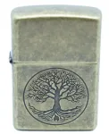 Žiebtuvėlis Zippo 29149 Tree of Life, žalvario sp.
