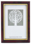 Nuotraukų rėmelis ECO 1301114, 15 cm x 21 cm, aukso sp./raudona sp.