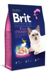 Sausas kačių maistas Brit Premium Adult Chicken, vi&scaron;tiena, 8 kg