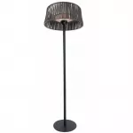Infraraudonųjų spindulių &scaron;ildytuvas Sunred Artix Corda Bright Standing Brown 2100, ARTIX M-SO, 2.1 kW, Ruda sp.