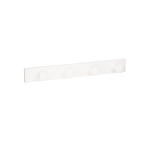 Sieninė drabužių kabykla Domoletti C1688.01, balta sp.