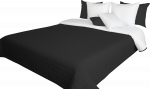 Lovatiesė NMA-001, balta sp./juoda sp., 200 cm x 220 cm