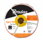 Plok&scaron;čia vandens žarna Bradas Agro-flat Pe, 4 Bar, 50 m