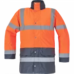 Darbinis &scaron;varkas vyrams Cerva Sefton HV, oranžinė sp./tamsiai mėlyna sp., 5XL dydis