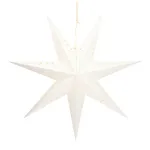 Kalėdinė dekoracija, "Žvaigždė" Homla Galla 984635, 60 cm, balta sp.