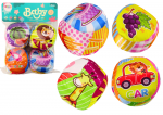 Žaislų rinkinys kūdikiams, kamuolys Lean Toys Baby Rattle, 10 cm, įvairių spalvų, 4 vnt.
