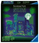 Dėlionė Ravensburger Neon Tokyo, 47 cm x 47 cm, 500 vnt., įvairių spalvų