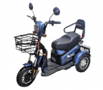 Elektrinis triratis mopedas - motoroleris J3(L) Mėlynas, 20000 mAh, 1 kW