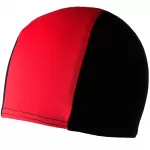 Plaukimo kepuraitė Crowell Lycra Junior C3601, juoda sp./raudona sp.