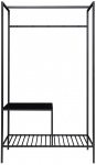 Drabužių kabykla House Nordic Vita, 170 cm, juoda sp.