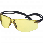Apsauginiai akiniai 3M SecureFit 500 SF503SGAF-BLK-EU, juoda sp./geltona sp.