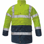 Darbinis &scaron;varkas vyrams Cerva Bi Road, geltona sp./tamsiai mėlyna sp., XXL dydis