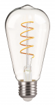 Lemputė Besk LED, ST64, 3000 &deg;K, E27, 6 W, 550 lm