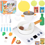 Žaisliniai virtuvės reikmenys, viryklės rinkinys Peiyile Funny Kitchen Induction, įvairių spalvų