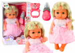 Lėlė - kūdikis su priedais Lean Toys Tutu Love Sweet Dooll, 28 cm, rožinė