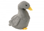 Pliu&scaron;inis žaislas žąsis Lean Toys, pilkas, 40 cm