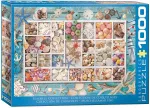 Dėlionė Eurographics Seashell Collection 6000-5529, 67.6 cm x 48.9 cm, 1000 vnt., įvairių spalvų