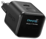 Telefono įkroviklis Anker Nano A121DG11, USB Type-C, juoda sp., 45 W