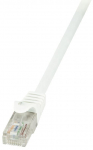 Laidas Logilink CAT 6 U/UTP RJ-45 8P8C, RJ-45 8P8C, 15 m, balta sp.