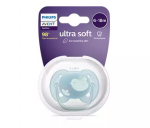 Čiulptukas Philips Avent Ultra Soft Deco, nuo 6 mėnesių, mėlyna sp.