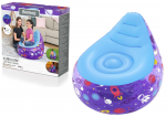 Pripučiamas fotelis Bestway Astro Glow LED, 72 cm x 64 cm