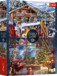 Dėlionė 2in1 Trefl Christmas in the Mountains, 48 cm x 34 cm, 1000 vnt.