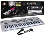 Elektrinis pianinas su mikrofonu RoGer MQ-824USB