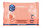 Drėgnos servetėlės Nord Clean 633362, universalaus naudojimo, 30 vnt.