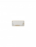 Asus Marshmallow KW100 | Keyboard | Wireless | US International | Oat Milk | Bluetooth