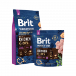Brit Premium by Nature Adult S sausas maistas &scaron;unims, 8 kg