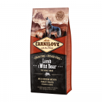 Carnilove Lamb & Wild Boar for Adult sausas maistas &scaron;unims, 1.5 kg
