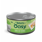 Oasy Natury Soft Jelly konservai su vi&scaron;tiena ir daržovėmis &scaron;unims, 150 g