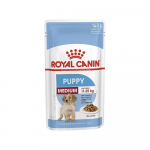 Royal Canin Medium Puppy konservai &scaron;unims, 140 g