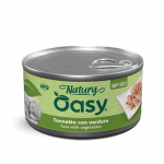 Oasy Natury Soft Jelly konservai su tunu ir daržovėmis &scaron;unims, 150 g