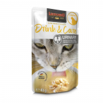 Leonardo Drink & Care Urinary Chicken &scaron;lapias pa&scaron;aras su vi&scaron;tiena katėms, 40 g