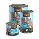 Leonardo Kitten Poultry konservai su naminių pauk&scaron;čių mėsa kačiukams, 400 g