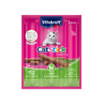 Vitakraft Cat Stick skanėstas su vi&scaron;tiena ir katžole katėms, 3 vnt.